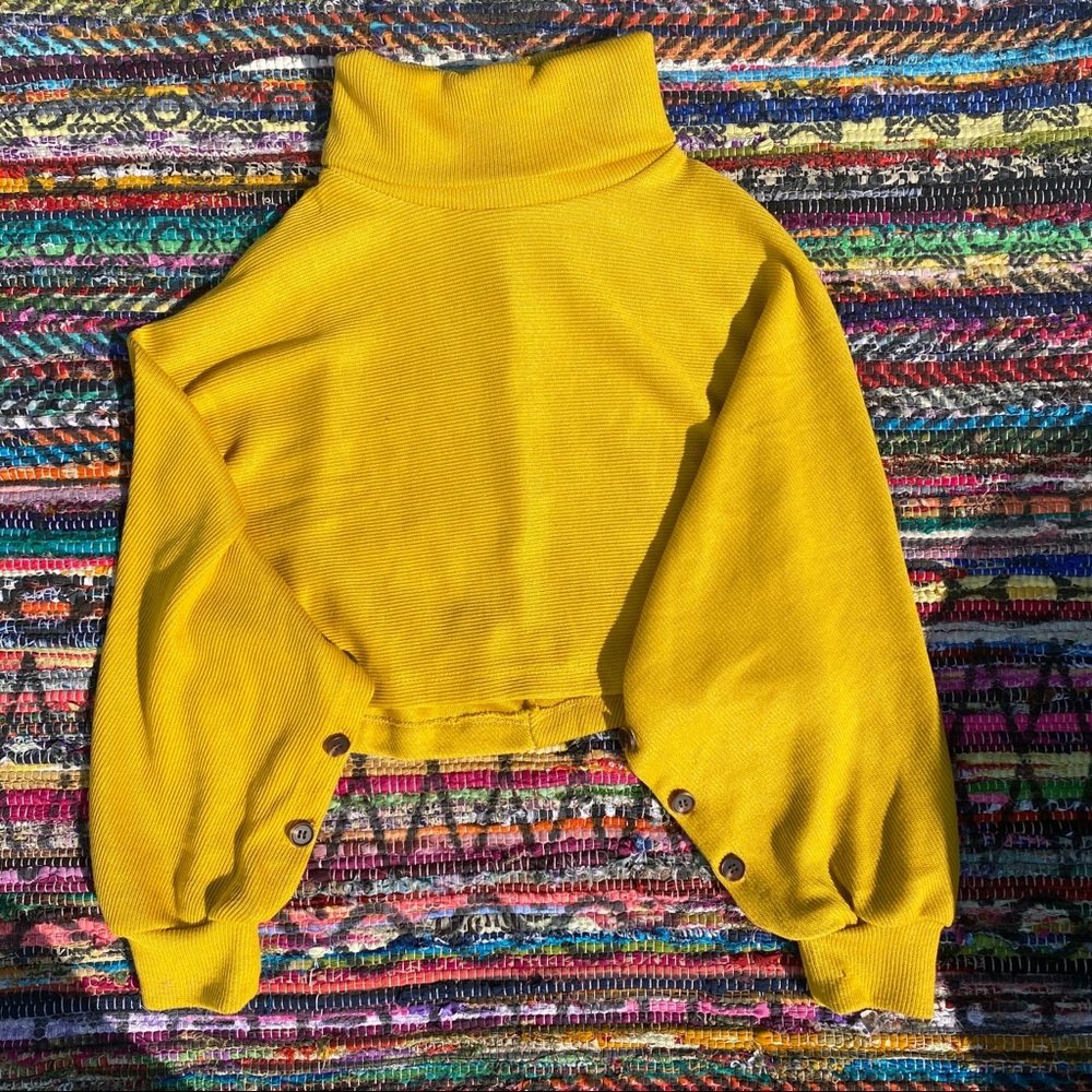 Forever 21 - Cropped Turtleneck Sweater